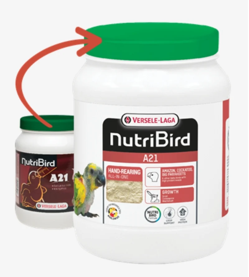 Nutribird A21 - 800 Gramm - Handfütterung - Versele Laga