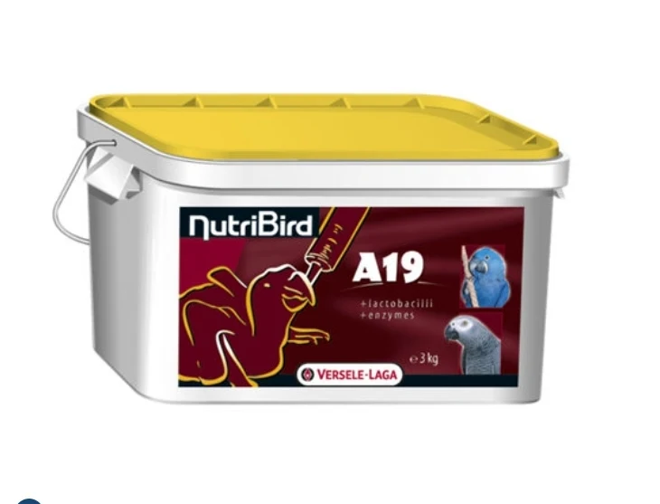 Nutribird A19 – 3 kg – Handfütterung – Versele Laga