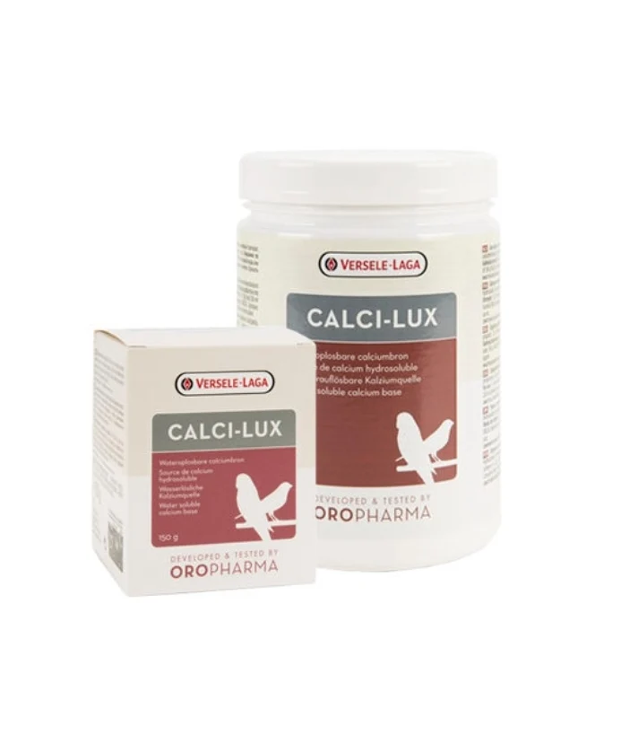Calci - Lux 500 Gramm - Wasserlösliche Calciumvögel - Oropharma Versele Laga