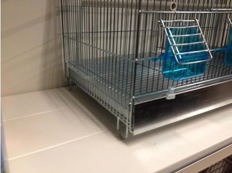 Cova Drahtkäfig 55cm 2-teiliger Zuchtkäfig
