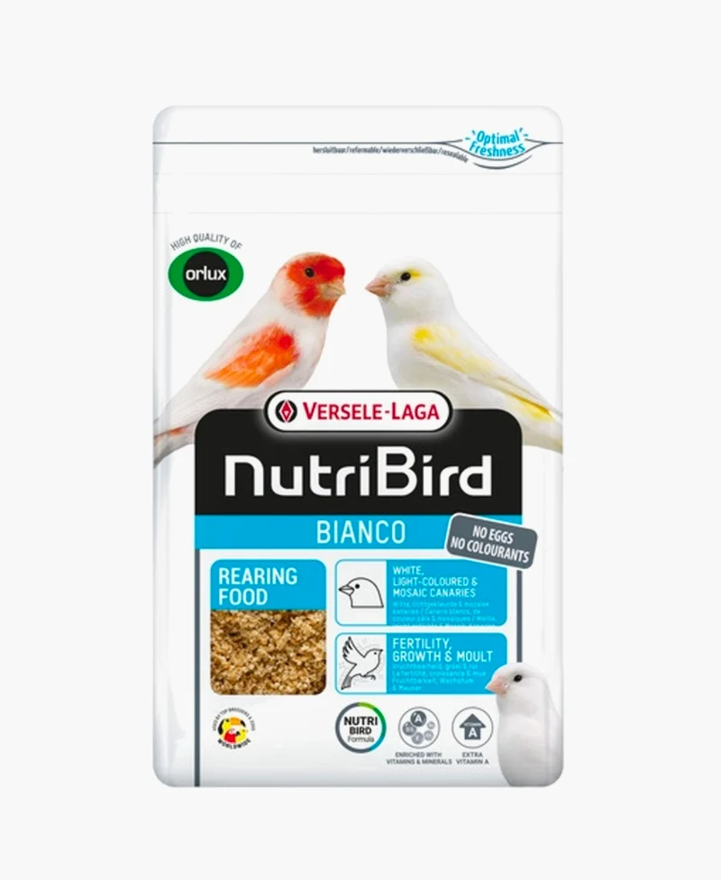 Nutribird Aufzuchtfutter Bianco 1kg (mit Reißverschluss)