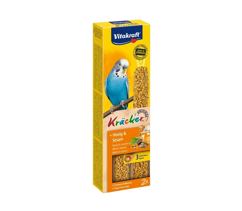 Vitakraft Kräcker Sittichhonig und Sesam, 2 Stück
