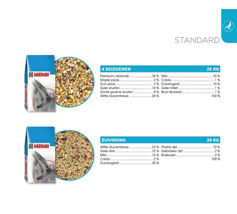 Mariman 4 Seasons mariman - Taubenfutter 25 kg - Versele Laga