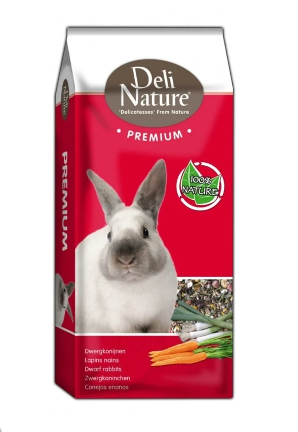 Deli Nature Premium Zwergkaninchen 15kg