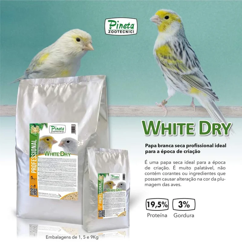 Weiß trocken 1kg - Pineta Zootecnisi