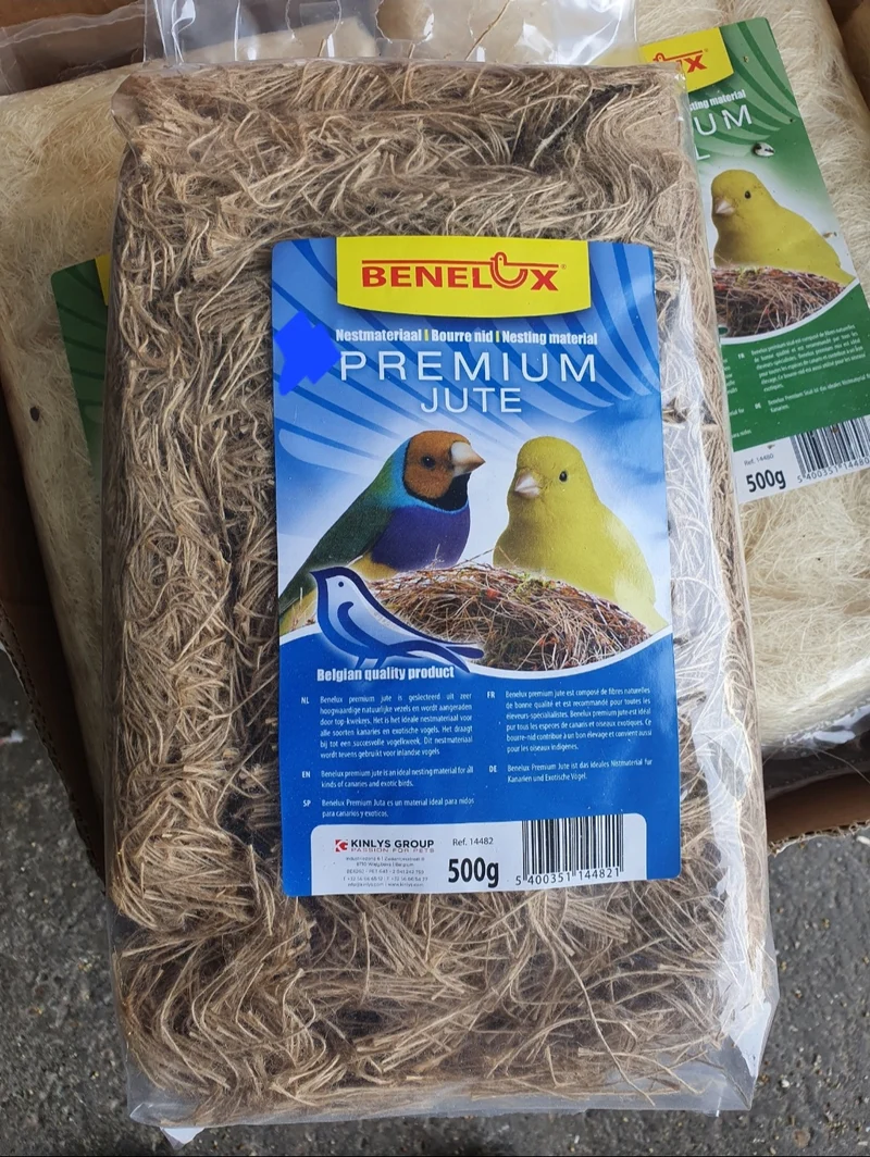 Premium Jute 500 Gramm - Nestmaterial