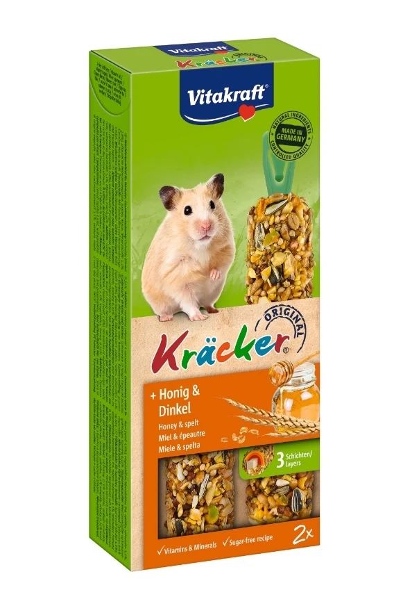 Vitakraft Kräcker Hamster mit Honig und Dinkel