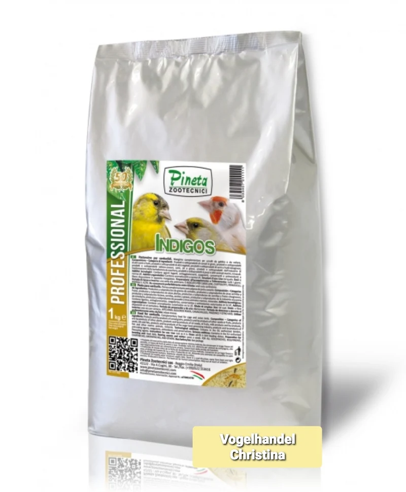 Indigos Eierfutter – Stieglitze und Zeisige 3 kg – Pineta Zootecnici