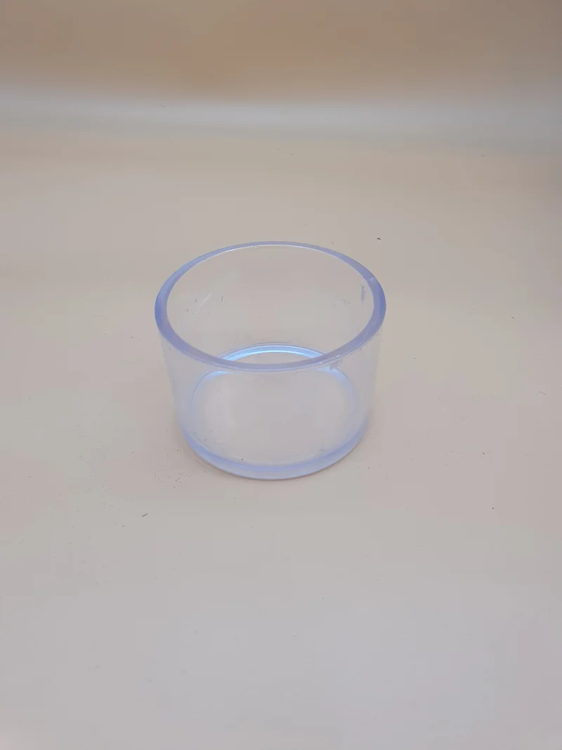 Rundes Eifutterglas