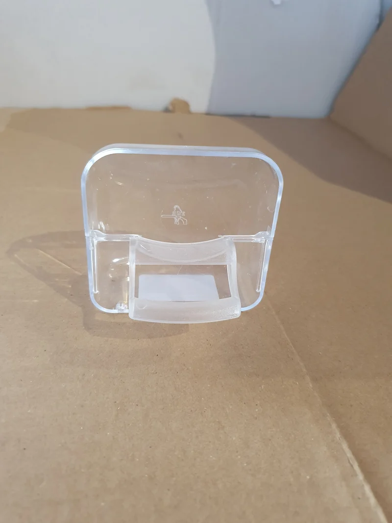 Transparente Futternapffront „Luxe“