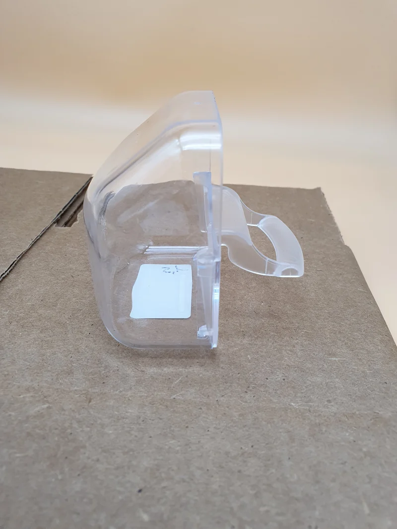Transparente Futternapffront „Luxe“