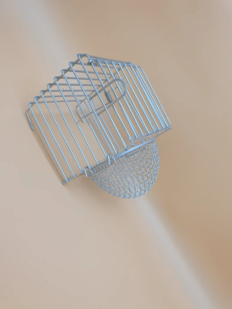 Metallnest-Netzschale 10 x 10 cm