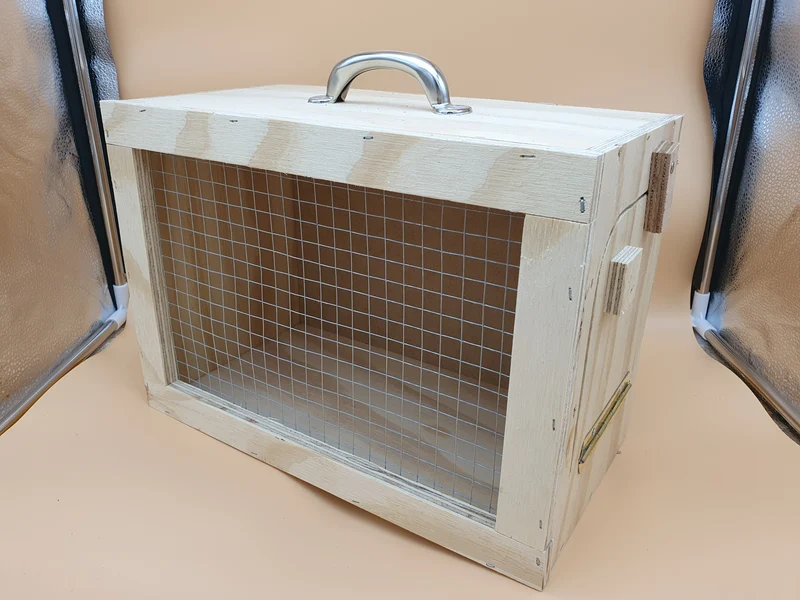 Transportkiste aus Holz