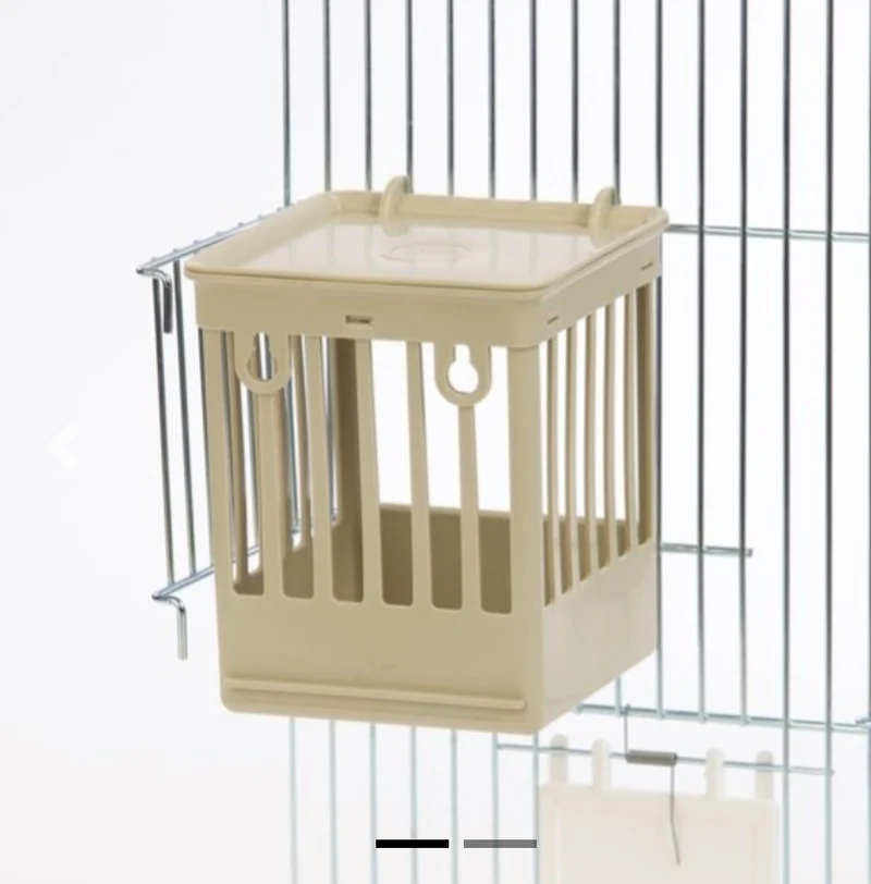 Gitterbox Kunststoff beige