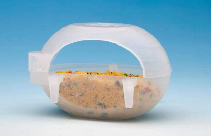 Transparenter Feeder – Moldes Ave